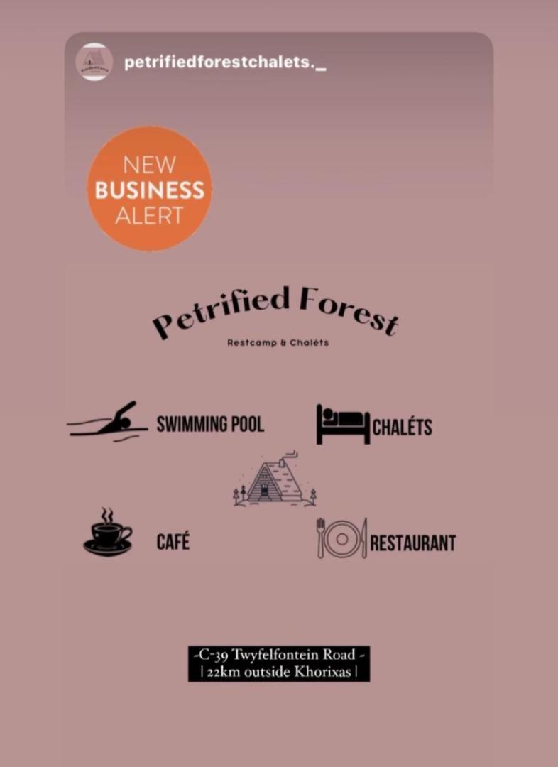 Petrified Forest Restcamp Khorixas Ngoại thất bức ảnh